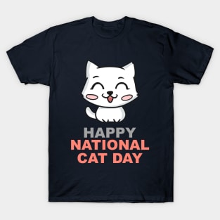 National Cat Day 2019 T-Shirt